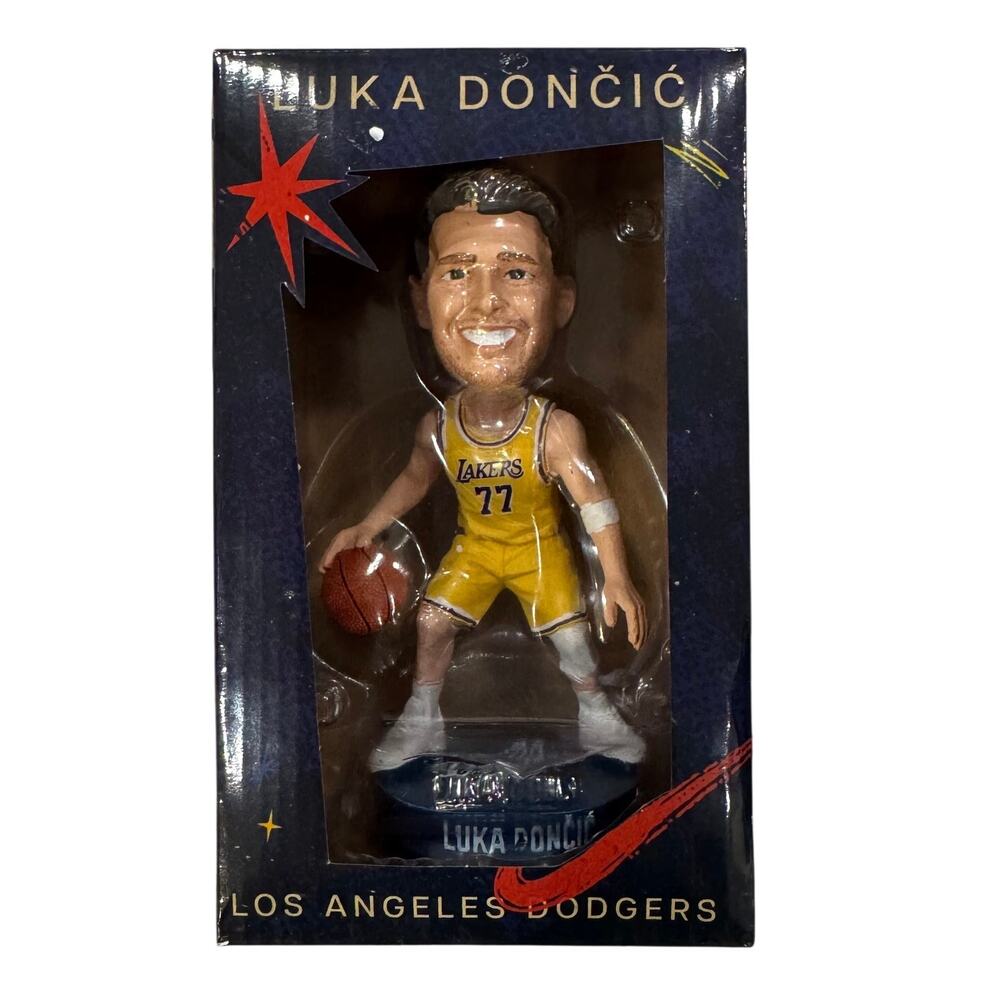 2026 Dodgers Luka Dončić Lakers 77 SGA Bobblehead